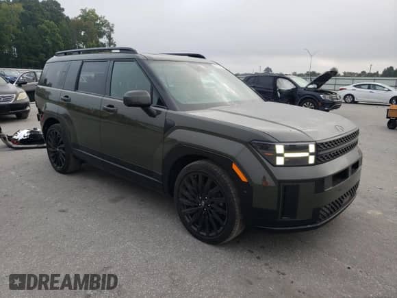 2024 Hyundai Santa Fe Calligraphy with VIN 5NMP5DGL7RH043139, listed as a Copart auction lot 82081945 with 13,959 mi miles and Salvage title. Bid and sale history available at DreamBid. Image 4.