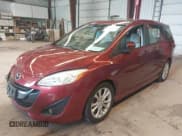 ✅ 2012 Mazda 5 Touring • VIN: JM1CW2CL3C0136544 • Lot: 42696240. Listed on IAAI with 77,400 mi. Free auction sales archive from the USA and detailed vehicle history report at DreamBid. Image 2.