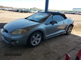 ✅ 2007 Mitsubishi Eclipse GS • VIN: 4A3AL25F07E051917 • Lot: 68581615. Listed on Copart with 133,831 mi. Free auction sales archive from the USA and detailed vehicle history report at DreamBid. Image 1.