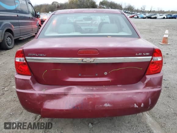 2007 Chevrolet Malibu LS with VIN 1G1ZS57NX7F156630, listed as a Copart auction lot 81242134 with 180,398 mi miles and Salvage title. Bid and sale history available at DreamBid. Image 6.