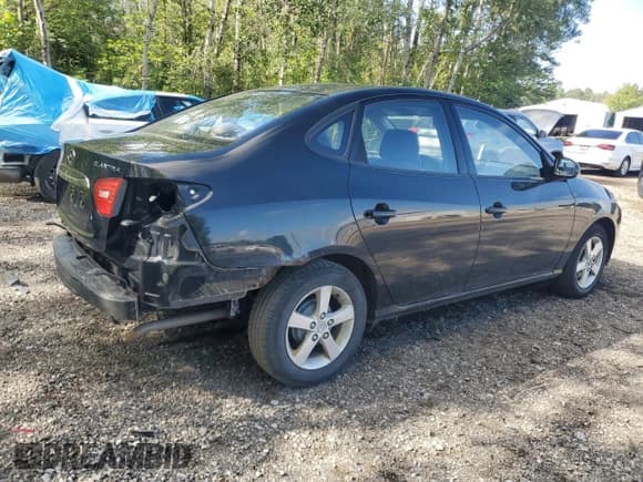 ✅ 2010 Hyundai Elantra GL • VIN: KMHDU4BD2AU085345 • Lot: 66865165. Listed on Copart with 443,966 mi. Free auction sales archive from the USA and detailed vehicle history report at DreamBid. Image 3.