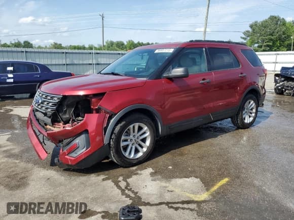 ✅ 2016 Ford Explorer • VIN: 1FM5K7B83GGC53984 • Lot: 56887215. Listed on Copart with 90,465 mi. Free auction sales archive from the USA and detailed vehicle history report at DreamBid. Image 1.
