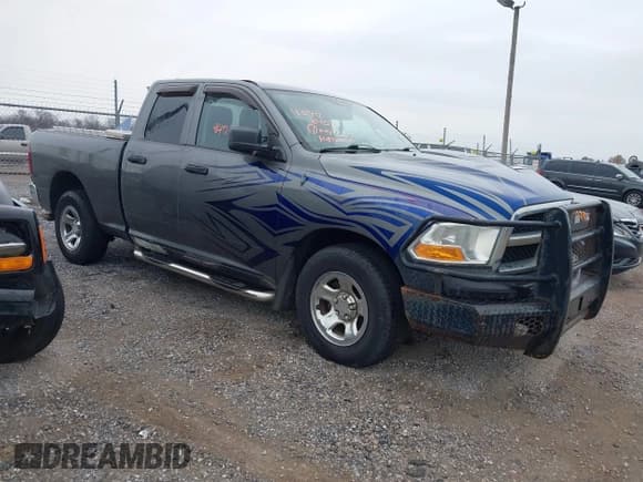 ✅ 2011 Ram 1500 ST • VIN: 1D7RV1GT1BS644893 • Lot: 43798403. Listed on IAAI with 161,088 mi. Free auction sales archive from the USA and detailed vehicle history report at DreamBid. Image 1.
