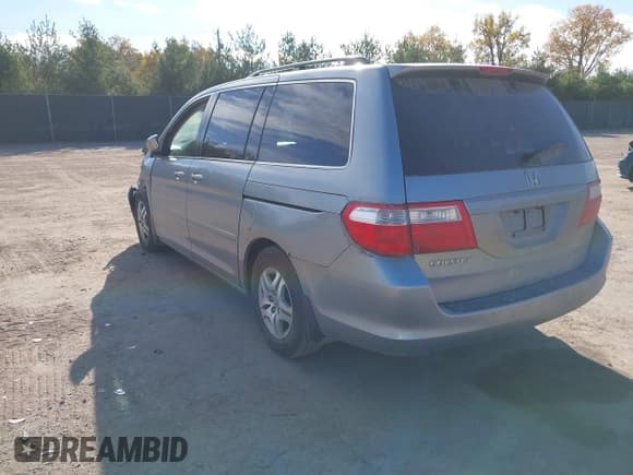 ✅ 2007 Honda Odyssey EX-L • VIN: 5FNRL38657B123023 • Lot: 43620613. Wystawiony na IAAI z przebiegiem 307 648 mil. Bezpłatny archiwum sprzedaży aukcyjnych z USA i szczegółowy raport historii pojazdu na DreamBid. Zdjęcie 3.