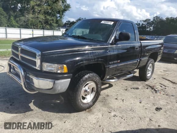 ✅ 1999 Dodge 1500 • VIN: 1B7HF16Y3XS246575 • Lot: 74089514. Listed on Copart with Not provided. Free auction sales archive from the USA and detailed vehicle history report at DreamBid. Image 1.
