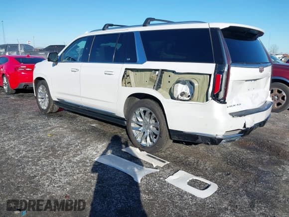 ✅ 2021 Cadillac Escalade ESV Premium Luxury Platinum • VIN: 1GYS4MKL4MR168506 • Lot: 41294978. Wystawiony na IAAI z przebiegiem 90 369 mil. Bezpłatny archiwum sprzedaży aukcyjnych z USA i szczegółowy raport historii pojazdu na DreamBid. Zdjęcie 3.