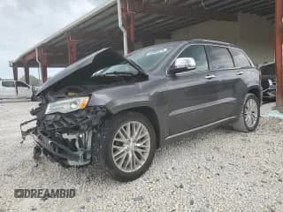✅ 2018 Jeep Grand Cherokee Summit • VIN: 1C4RJFJGXJC347502 • Lot: 52486975. Listed on Copart with 100,503 mi. Free auction sales archive from the USA and detailed vehicle history report at DreamBid. Image 1.
