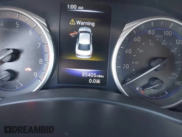 ✅ 2016 Infiniti Q50 Sport • VIN: JN1EV7AR3GM345977 • Lot: 43019691. Wystawiony na IAAI z przebiegiem 85 405 mil. Bezpłatny archiwum sprzedaży aukcyjnych z USA i szczegółowy raport historii pojazdu na DreamBid. Zdjęcie 7.