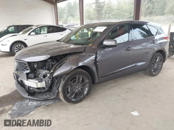 ✅ 2021 Acura RDX w/A-Spec Package • VIN: 5J8TC2H62ML045052 • Лот: 43160811. Опубликован ранее на IAAI с пробегом 45 276 миль. Бесплатный доступ к архиву аукционных продаж из США и подробный отчёт об истории автомобиля на DreamBid. Изображение 2.