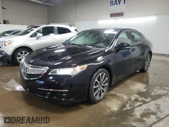 ✅ 2015 Acura TLX Technology • VIN: 19UUB2F52FA005103 • Лот: 91349265. Опубликован ранее на Copart с пробегом 86 356 миль. Бесплатный доступ к архиву аукционных продаж из США и подробный отчёт об истории автомобиля на DreamBid. Изображение 1.