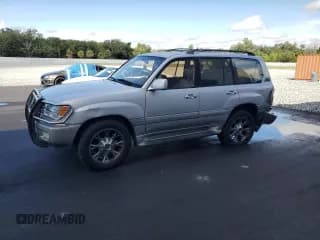 ✅ 2001 Toyota Land Cruiser • VIN: JTEHT05J512013730 • Lot: 90117655. Wystawiony na Copart z przebiegiem 225 129 mil. Bezpłatny archiwum sprzedaży aukcyjnych z USA i szczegółowy raport historii pojazdu na DreamBid. Zdjęcie 1.