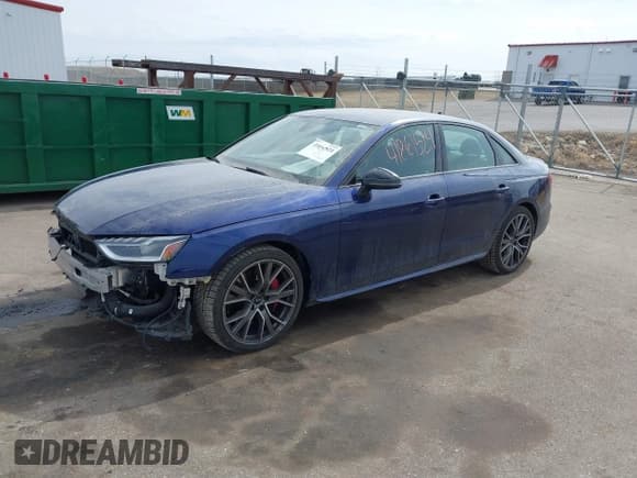 ✅ 2021 Audi S4 Premium Plus • VIN: WAUB4AF45MA068501 • Lot: 41861524. Wystawiony na IAAI z przebiegiem 37 763 mil. Bezpłatny archiwum sprzedaży aukcyjnych z USA i szczegółowy raport historii pojazdu na DreamBid. Zdjęcie 2.