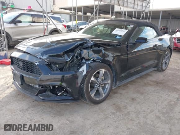 ✅ 2017 Ford Mustang V6 • VIN: 1FATP8EM4H5256892 • Lot: 41991537. Listed on IAAI with 39,861 mi. Free auction sales archive from the USA and detailed vehicle history report at DreamBid. Image 2.