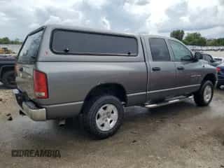 2005 Dodge 1500 SLT z VIN 1D7HU18D35S351961, wystawiony jako Copart lot #70874224 z przebiegiem 268 286 mil mil oraz Szkoda całkowita • Salvage title. Historia ofert i sprzedaży dostępna na DreamBid. Obrazek 3.