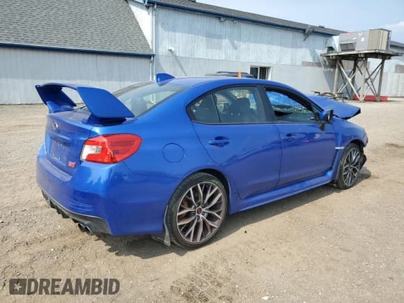 ✅ 2020 Subaru WRX STI • VIN: JF1VA2E61L9811601 • Lot: 60493385. Listed on Copart with Not provided. Free auction sales archive from the USA and detailed vehicle history report at DreamBid. Image 3.