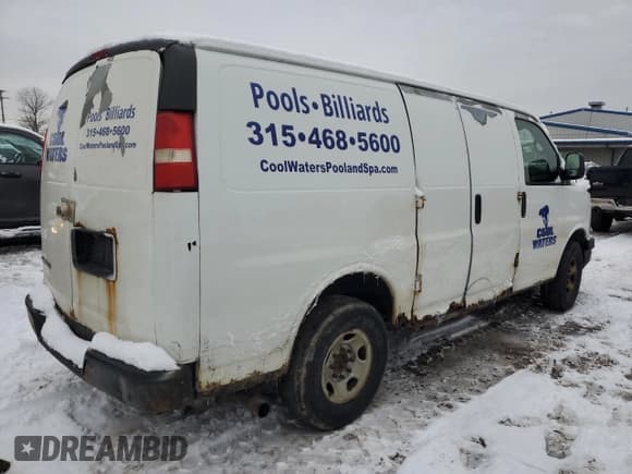 ✅ 2009 Chevrolet Express Cargo • VIN: 1GCGG25C691169214 • Lot: 82757254. Listed on Copart with 290,903 mi. Free auction sales archive from the USA and detailed vehicle history report at DreamBid. Image 3.