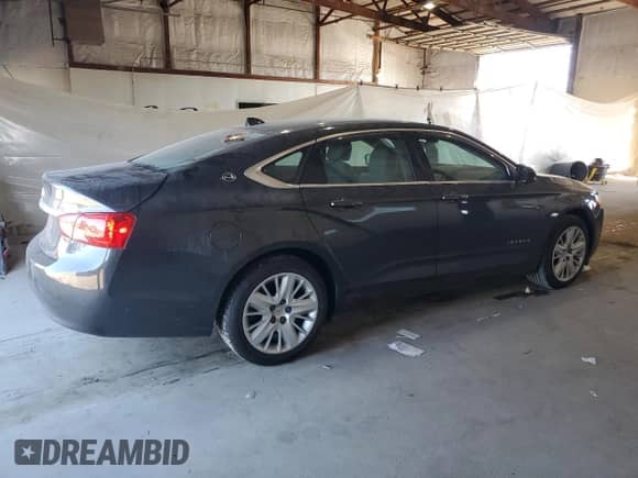 2014 Chevrolet Impala LS with VIN 1G11Y5SL6EU123294, listed as a Copart auction lot 86628715 with 58,018 mi miles and Salvage title. Bid and sale history available at DreamBid. Image 3.