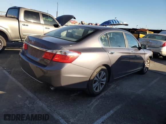 2014 Honda Accord LX with VIN 1HGCR2F39EA185264, listed as a Copart auction lot 89732565 with 64,279 mi miles and Salvage title. Bid and sale history available at DreamBid. Image 3.