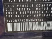 ✅ 2022 Volkswagen Tiguan SE • VIN: 3VV2B7AX3NM043163 • Lot: 43106844. Wystawiony na IAAI z przebiegiem 38 953 mil. Bezpłatny archiwum sprzedaży aukcyjnych z USA i szczegółowy raport historii pojazdu na DreamBid. Zdjęcie 9.