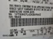 ✅ 2002 Ford F-150 XLT • VIN: 1FTRW07L42KB69662 • Лот: 80928525. Опубликован ранее на Copart с пробегом Не указан. Бесплатный доступ к архиву аукционных продаж из США и подробный отчёт об истории автомобиля на DreamBid. Изображение 13.