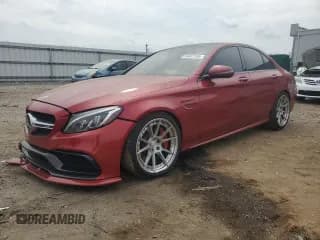✅ 2017 Mercedes-Benz C 63 S AMG • VIN: 55SWF8HB0HU187460 • Lot: 54487155. Wystawiony na Copart z przebiegiem 51 197 mil. Bezpłatny archiwum sprzedaży aukcyjnych z USA i szczegółowy raport historii pojazdu na DreamBid. Zdjęcie 1.