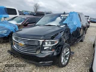 2020 Chevrolet Suburban Premier z VIN 1GNSKJKC6LR106993, wystawiony jako Copart lot #87393274 z przebiegiem 128 649 mil mil oraz Nie do naprawy • Non repairable. Historia ofert i sprzedaży dostępna na DreamBid. Obrazek 1.