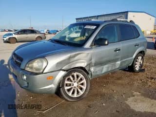 2007 Hyundai Tucson GLS with VIN KM8JM12B37U563409, listed as a Copart auction lot 82078015 with 268,133 mi miles and Salvage title. Bid and sale history available at DreamBid. Image 1.