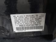 ✅ 2000 Honda Accord EX • VIN: 1HGCG1654YA079617 • Лот: 43595970. Опубликован ранее на IAAI с пробегом 148 078 миль. Бесплатный доступ к архиву аукционных продаж из США и подробный отчёт об истории автомобиля на DreamBid. Изображение 9.