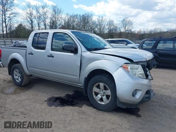 ✅ 2012 Nissan Frontier SV • VIN: 1N6AD0EV9CC419087 • Lot: 41875802. Listed on IAAI with 187,925 mi. Free auction sales archive from the USA and detailed vehicle history report at DreamBid. Image 1.