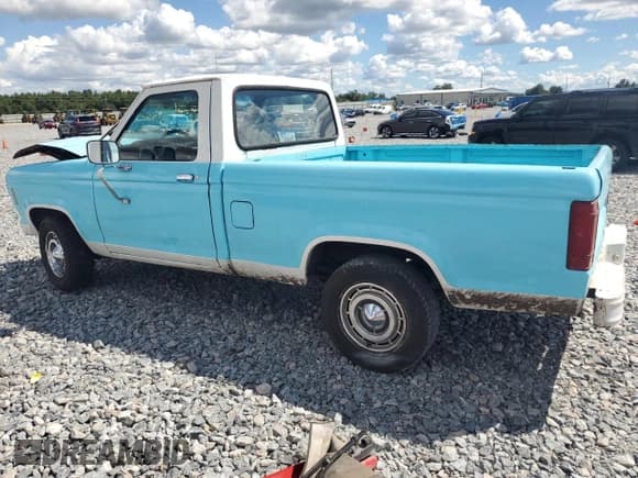 ✅ 1986 Ford Ranger • VIN: 1FTBR10T4GUC92317 • Lot: 81880605. Listed on Copart with 176,458 mi. Free auction sales archive from the USA and detailed vehicle history report at DreamBid. Image 2.