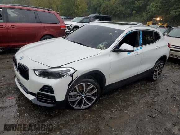✅ 2022 BMW X2 xDrive28i • VIN: WBXYJ1C04N5U67534 • Лот: 91757625. Опубликован ранее на Copart с пробегом 16 300 миль. Бесплатный доступ к архиву аукционных продаж из США и подробный отчёт об истории автомобиля на DreamBid. Изображение 1.