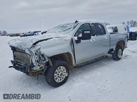 ✅ 2022 Chevrolet Silverado 2500HD LT • VIN: 2GC4YNEY5N1222583 • Лот: 84737575. Опубликован ранее на Copart с пробегом 71 645 миль. Бесплатный доступ к архиву аукционных продаж из США и подробный отчёт об истории автомобиля на DreamBid. Изображение 1.