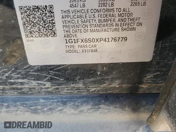 ✅ 2023 Chevrolet Bolt EV 2LT • VIN: 1G1FX6S0XP4176779 • Lot: 80059694. Wystawiony na Copart z przebiegiem Nie podano. Bezpłatny archiwum sprzedaży aukcyjnych z USA i szczegółowy raport historii pojazdu na DreamBid. Zdjęcie 15.