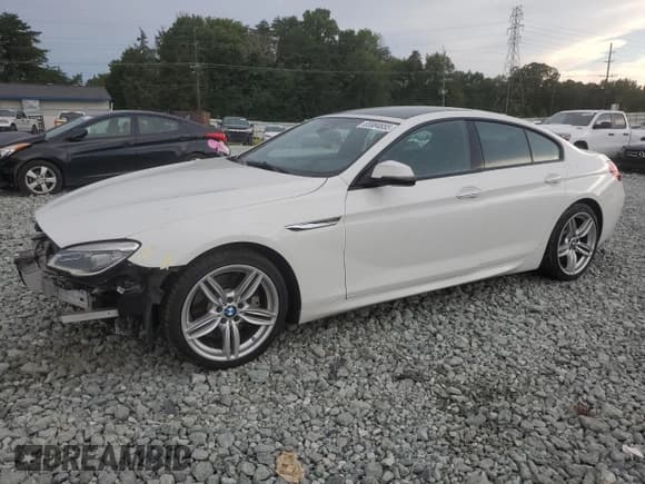✅ 2018 BMW 6 Series 640i • VIN: WBA6D0C53JG853021 • Lot: 65984655. Listed on Copart with 136,010 mi. Free auction sales archive from the USA and detailed vehicle history report at DreamBid. Image 1.