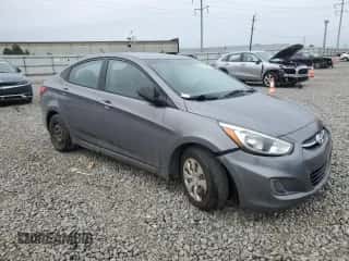 2016 Hyundai Accent SE with VIN KMHCT4AE8GU958517, listed as a Copart auction lot 90782285 with 209,074 mi miles and Clean title. Bid and sale history available at DreamBid. Image 4.