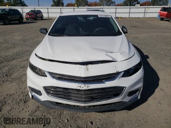 2017 Chevrolet Malibu LS with VIN 1G1ZB5ST6HF154140, listed as a Copart auction lot 87419965 with 90,635 mi miles and Salvage title. Bid and sale history available at DreamBid. Image 5.