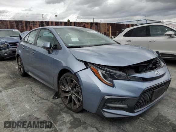 ✅ 2022 Toyota Corolla SE Nightshade • VIN: 5YFS4MCE0NP101760 • Lot: 82403165. Wystawiony na Copart z przebiegiem 58 023 mil. Bezpłatny archiwum sprzedaży aukcyjnych z USA i szczegółowy raport historii pojazdu na DreamBid. Zdjęcie 4.