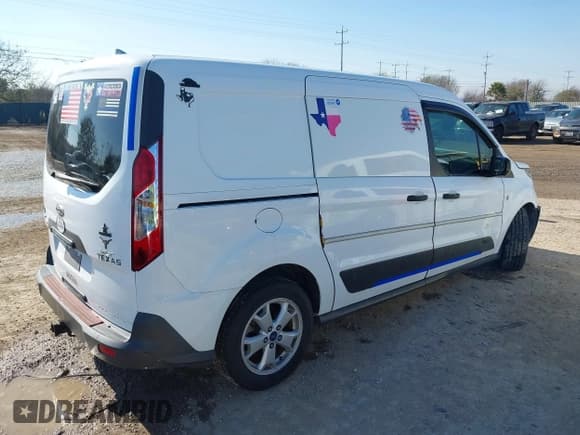✅ 2016 Ford Transit Connect XLT • VIN: NM0LE7F77G1275927 • Lot: 41635307. Listed on IAAI with 49,577 mi. Free auction sales archive from the USA and detailed vehicle history report at DreamBid. Image 4.