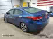 2016 Hyundai Elantra Sport with VIN KMHDH4AH8GU521195, listed as a Copart auction lot 72083145 with 112,503 mi miles and Salvage title. Bid and sale history available at DreamBid. Image 2.