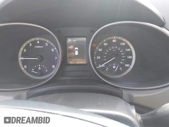 ✅ 2017 Hyundai Santa Fe 2.4L • VIN: 5XYZTDLB6HG442371 • Lot: 43471955. Listed on IAAI with 181,167 mi. Free auction sales archive from the USA and detailed vehicle history report at DreamBid. Image 7.