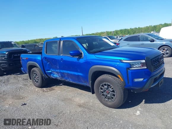 ✅ 2024 Nissan Frontier Pro-4X • VIN: 1N6ED1EK1RN656909 • Lot: 42135668. Listed on IAAI with 15,067 mi. Free auction sales archive from the USA and detailed vehicle history report at DreamBid. Image 13.