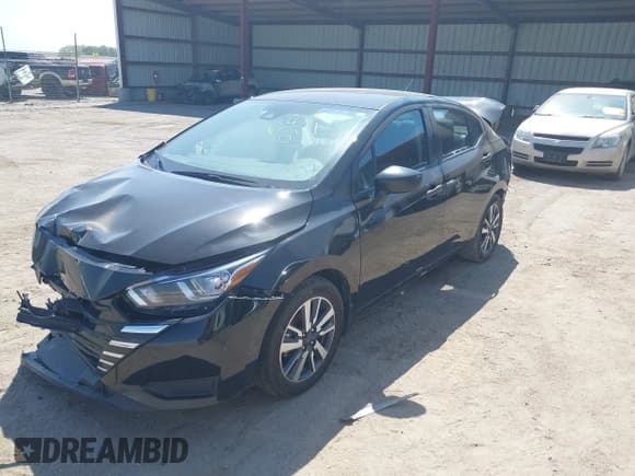 ✅ 2023 Nissan Versa S • VIN: 3N1CN8DV9PL816160 • Lot: 42206616. Listed on IAAI with 33,302 mi. Free auction sales archive from the USA and detailed vehicle history report at DreamBid. Image 2.