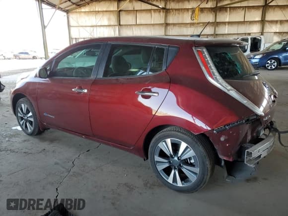 ✅ 2016 Nissan LEAF S • VIN: 1N4BZ0CP1GC311538 • Lot: 52048165. Listed on Copart with 75,060 mi. Free auction sales archive from the USA and detailed vehicle history report at DreamBid. Image 2.