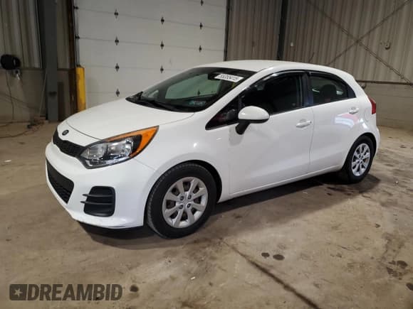 ✅ 2016 Kia Rio LX • VIN: KNADM5A31G6645160 • Lot: 55355415. Listed on Copart with 90,415 mi. Free auction sales archive from the USA and detailed vehicle history report at DreamBid. Image 1.