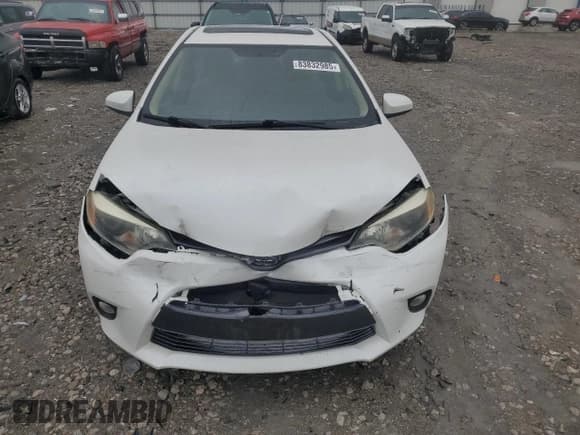 ✅ 2015 Toyota Corolla LE Eco • VIN: 5YFBPRHE3FP221356 • Lot: 83832985. Listed on Copart with 126,606 mi. Free auction sales archive from the USA and detailed vehicle history report at DreamBid. Image 5.