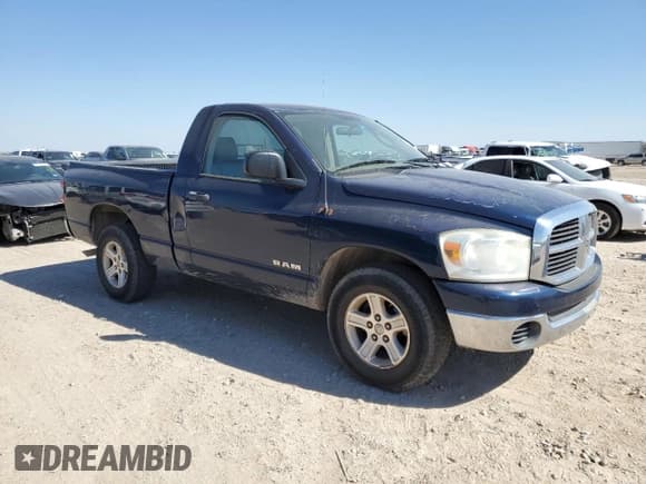 ✅ 2008 Dodge 1500 ST • VIN: 1D7HA16KX8J132435 • Лот: 74639194. Опубликован ранее на Copart с пробегом 168 035 миль. Бесплатный доступ к архиву аукционных продаж из США и подробный отчёт об истории автомобиля на DreamBid. Изображение 4.