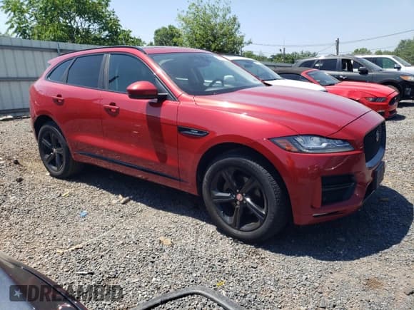 ✅ 2018 Jaguar F-Pace 20d R-Sport • VIN: SADCL2FNXJA260327 • Lot: 62607295. Listed on Copart with 157,188 mi. Free auction sales archive from the USA and detailed vehicle history report at DreamBid. Image 4.