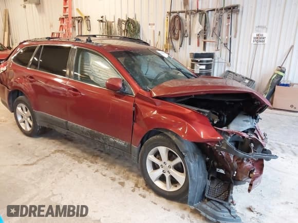 ✅ 2013 Subaru Outback Premium • VIN: 4S4BRCGC7D3273453 • Lot: 43649637. Listed on IAAI with Not provided. Free auction sales archive from the USA and detailed vehicle history report at DreamBid. Image 1.