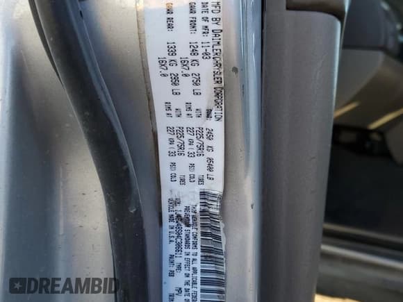 ✅ 2004 Jeep Grand Cherokee Laredo • VIN: 1J4GW48S04C306611 • Lot: 89533875. Listed on Copart with 199,411 mi. Free auction sales archive from the USA and detailed vehicle history report at DreamBid. Image 13.