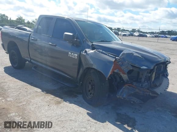 ✅ 2016 Ram 1500 Tradesman • VIN: 1C6RR6FG9GS341228 • Lot: 42047090. Listed on IAAI with Not provided. Free auction sales archive from the USA and detailed vehicle history report at DreamBid. Image 1.